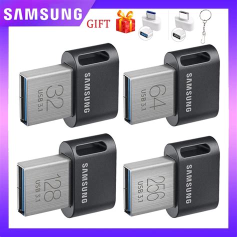 แฟลชไดรฟ์ขนาดเล็ก Samsung 1tb 512gb 256gb 2tb ไดรเวอร์ปากกา Mini