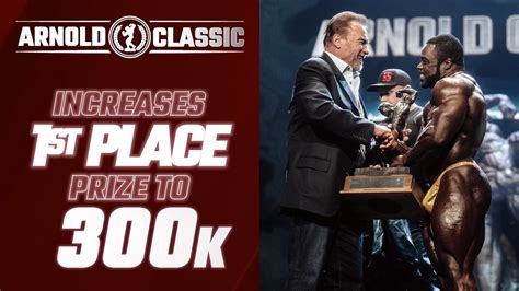 2023 Arnold Classic Increases Men S Open Prize Money Winner To Receive