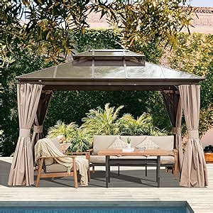 Amazon Domi Outdoor Living X Hardtop Gazebo Outdoor