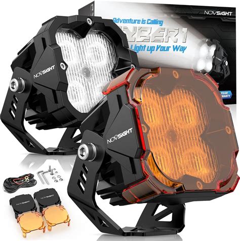 Amazon Novsight Led Pod Lights Inch Offroad Lights W Ultra