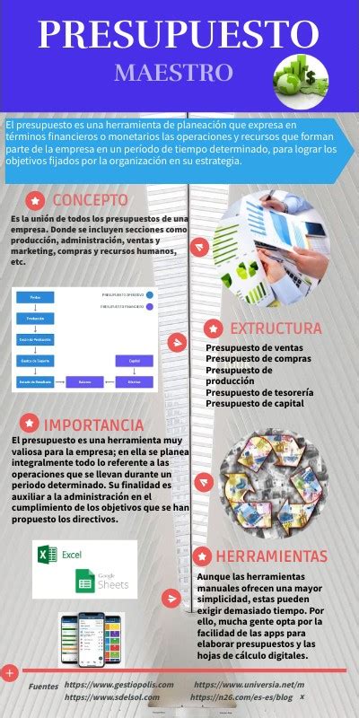 Infografia Presupuesto Maestro