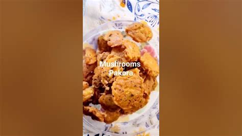 How To Make Mushrooms Pakora Youtube