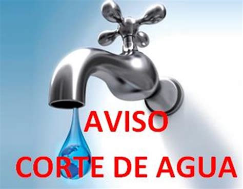 IMPORTANTE Corte Programado De Agua Municipalidad De Concordia