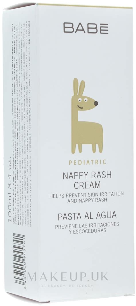 Babe Laboratorios Nappy Rash Cream Baby Moisturizing Protective Nappy Rash Cream Makeup Uk