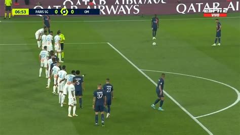 VIDEO PSG vs Olympique Marsella Achraf Hakimi anotó golazo de tiro