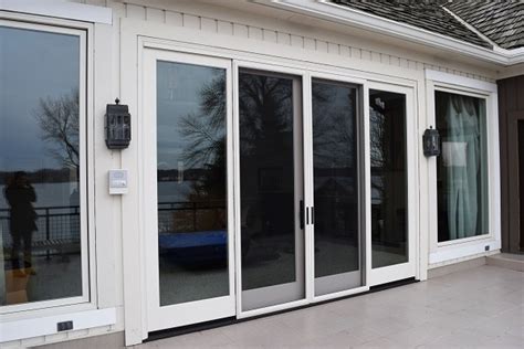 4 Panel French Rail Sliding Patio Door Patio Ideas