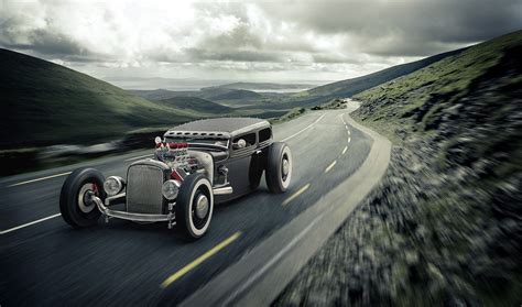 VRED Ford Tudor Hot Rod CGI Photography Retouching On Behance