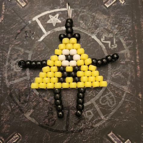 Bill Cipher Gravity Falls Keychains Etsy Canada In 2024 Kandi Kid