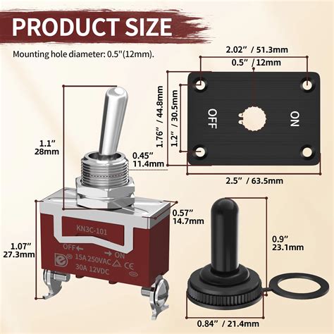 Momentary Reverse Polarity Switch 12v Dc Polarity Reversing Switch