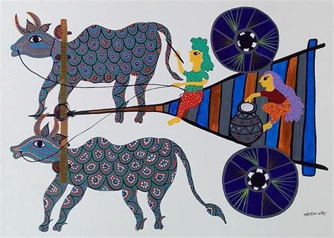 Bhil Pithora Painting X International Indian Folk Art