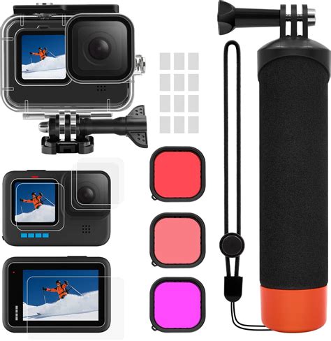 Zubeh Rset Kit Bundle F R Gopro Hero Schwarz Ogodeal