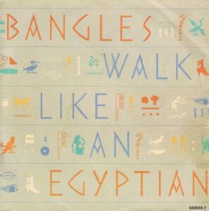 Bangles Walk Like An Egyptian 7 Si NL 1986 Het Plaathuis