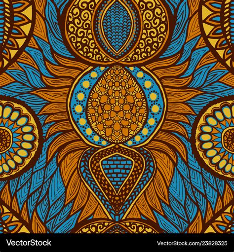 african print royalty  vector image vectorstock