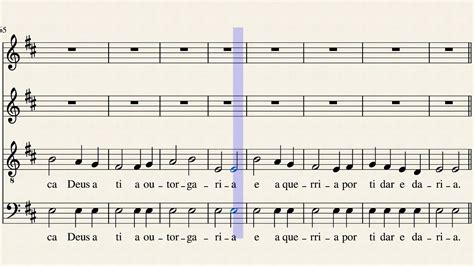 Santa María strela do día Alfonso X El Sabio SATB Tutorial