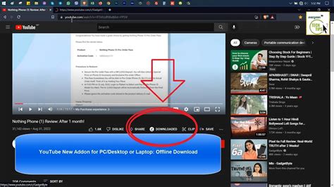 How To Use Youtube Offline Download And Watch Addon On Desktoplaptop