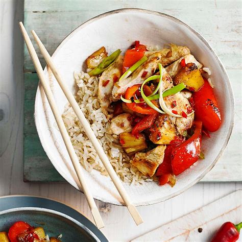 Chicken And Pineapple Stir Fry Healthy Recipe Ww Uk