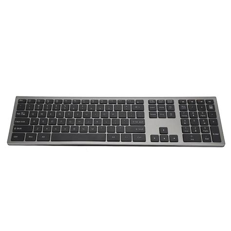 Teclado inalámbrico, teclado inalámbrico 2.4G de 109 teclas Teclado ...