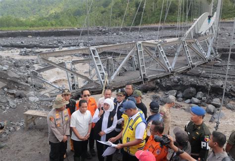 Pemprov Jatim Segera Bangun Kembali Jembatan Kaliregoyo Dan Kloposawit