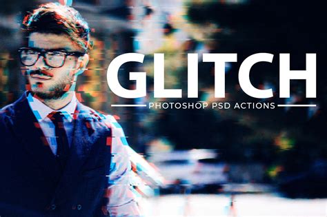 Free Photoshop Glitch Effect