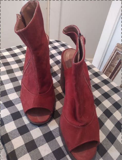 Ankle Boot De Camur A Caramelo Sapato Feminino Usado Enjoei