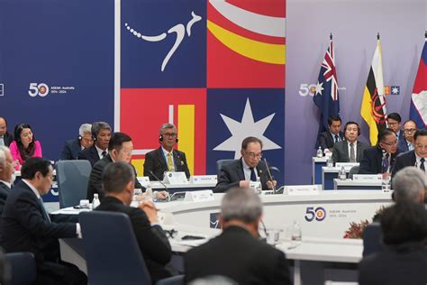 Sesi Pleno Pada Sidang Kemuncak Khas Asean Australia