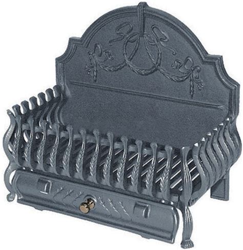 Cast Iron Fire Grate Dog Grate 21" - savvysurf.co.uk