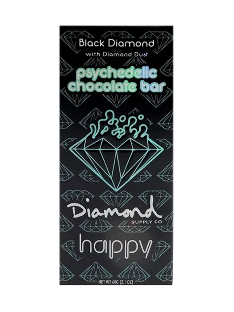 Black Diamond Happy Diamond Psychedelic Chocolate Bar 60g Trumush