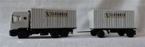 Kibri H Daf Container Zug Schenker Ebay