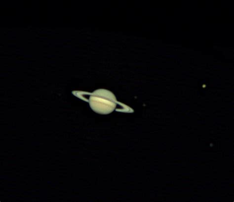 My best image of saturn and its moons : r/astrophotography