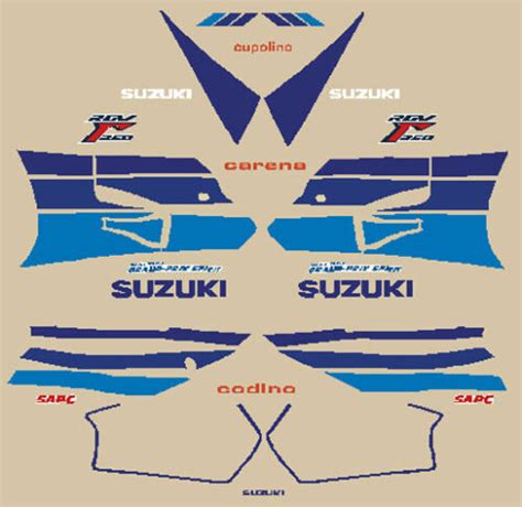 Suzuki Rgv Gamma Vj Serie Adesivi Stickers Ebay