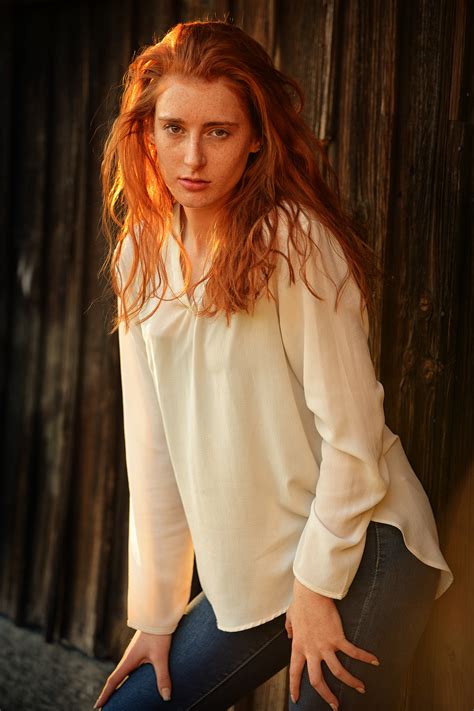 Red Hair Beauty Behance