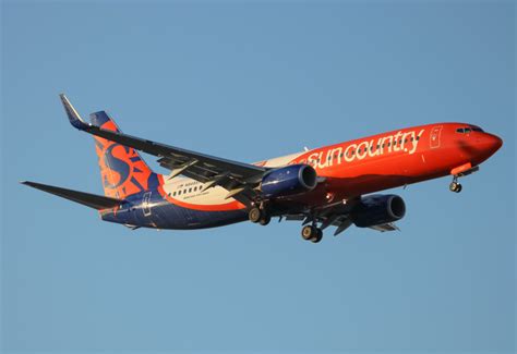 N848SY Sun Country Airlines Boeing 737 800 By Edwin Sims