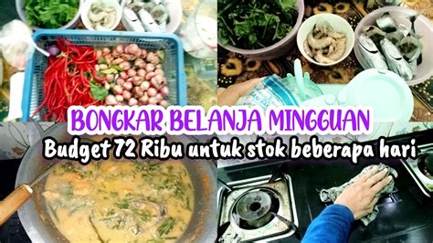 Belanja Mingguan Hemat Budget Ribu Untuk Stok Beberapa Hari Masak