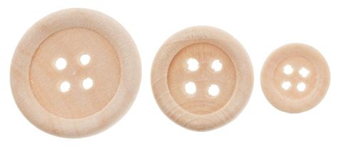 OPITEC LOISIRS SCIENCES CREATIVITE Boutons ronds en bois 30 pièces