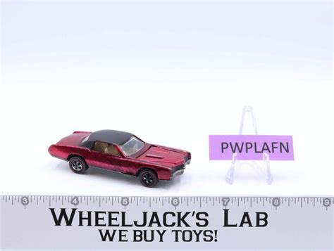 Custom Eldorado Red 1968 Redline Hot Wheels Mattel Vintage Redline RL Wheeljack S Lab