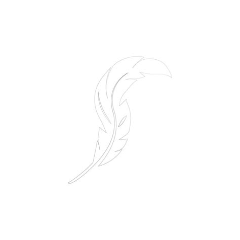 Feather pen logo 15325023 Vector Art at Vecteezy