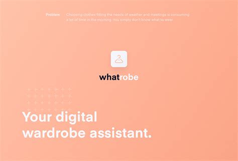 Whatrobe Your Digital Wardrobe Assistant Behance