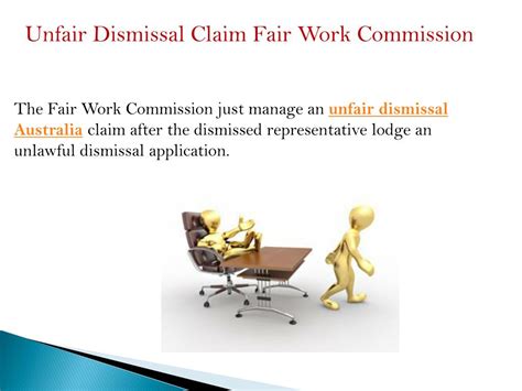 Ppt Make Claim For Unfair Dismissal Australia Powerpoint Presentation