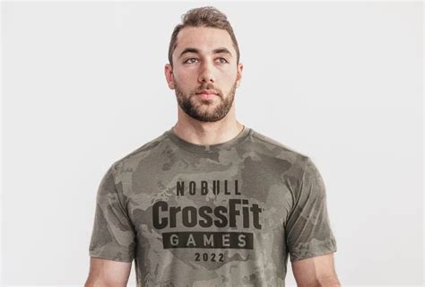 Camiseta Nobull Crossfit Games 2022 Fallen Rock Continental Camo Rei