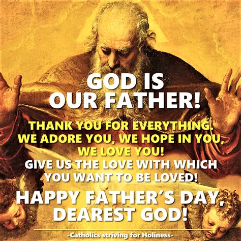 God Is Our Father Happy Fathers Day Dearest God Dear Brethren In