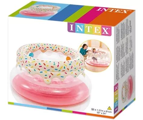 Cercadinho Donut Inflável 127cm X 61 Cm Intex 48476 Oferta