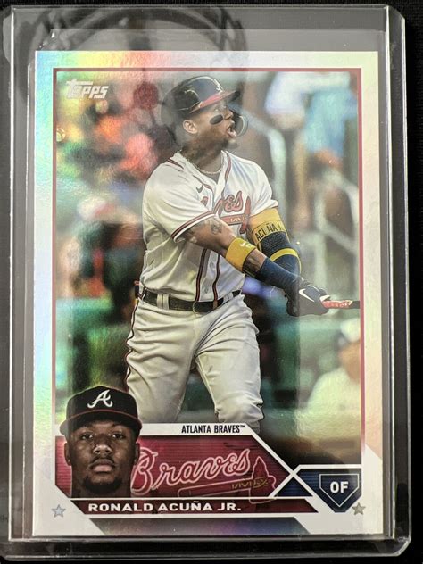 Mavin Topps Series Ronald Acuna Jr Silver