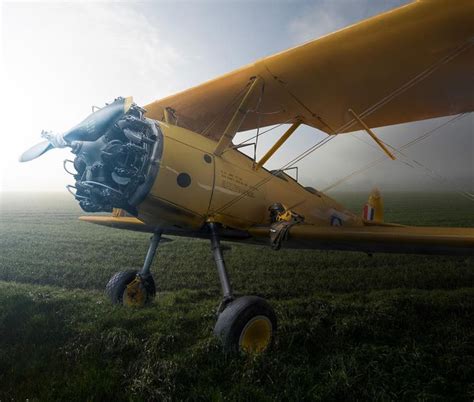 Boeing Stearman PT 27 Kaydet Photographed At Flixton Museum And