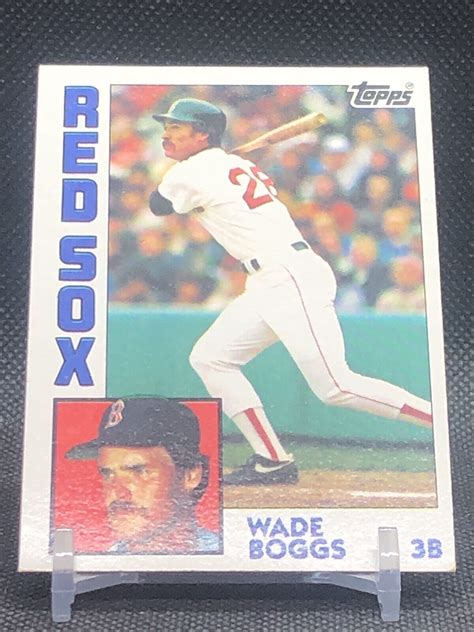 1984 Topps 30 Wade Boggs Boston Red Sox HOF EBay