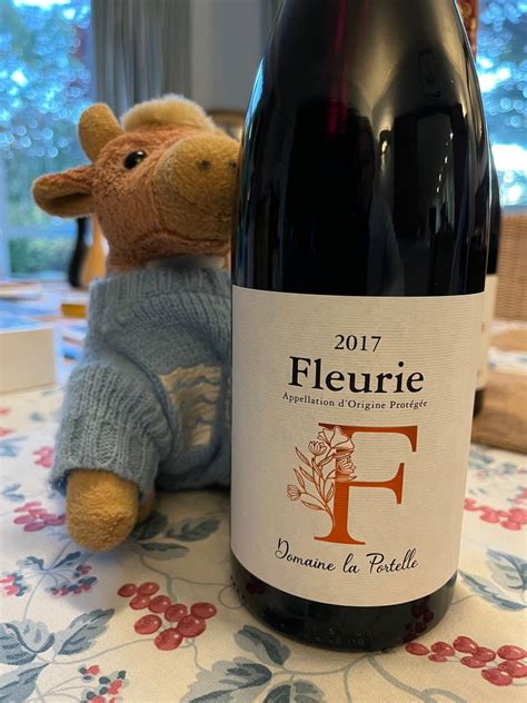 2017 Domaine De La Portelle Fleurie France Burgundy Beaujolais