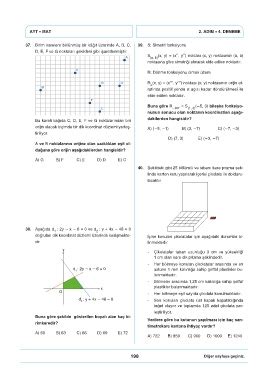 Page 200 3 Adım Deneme Sınavları AYT SAY