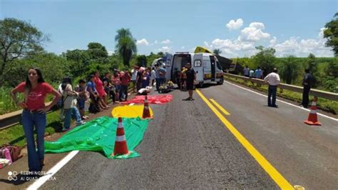 Morto Em Batida De Carreta Nibus Espera Identifica O Em Ms H