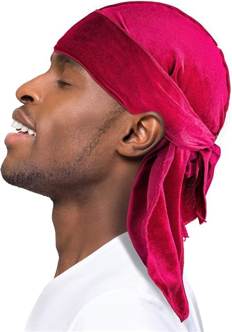 Velvet Durags For Menwomen 360 Waves Designer Do Rag Headwraps