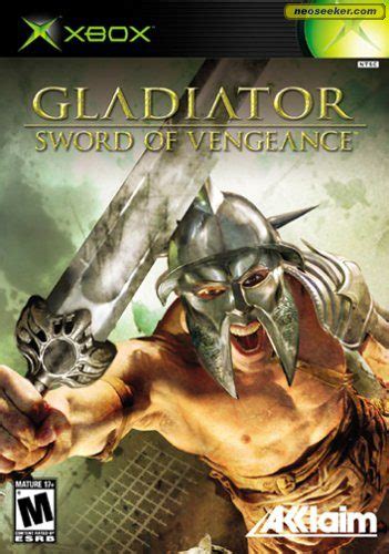 Gladiator Sword Of Vengeance Xbox Front Cover