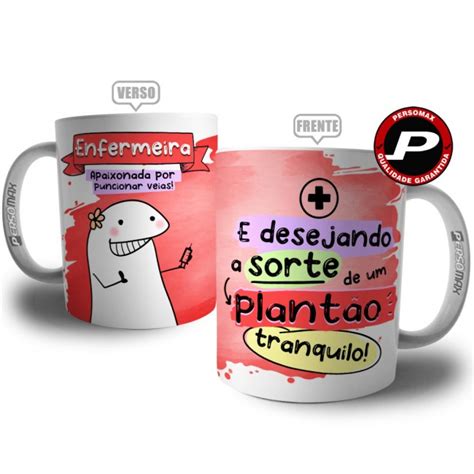 Caneca Flork Enfermeira Profiss O Enfermagem Divertida